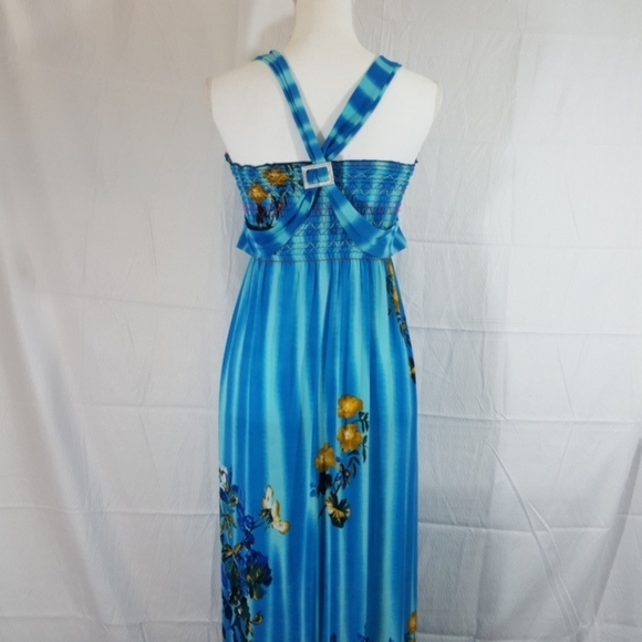 Julia maxi sleeveless summer dress - Picture 4 of 4